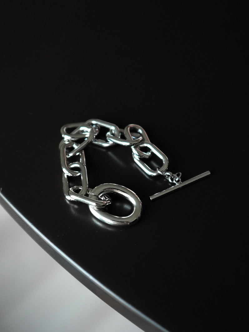 Big Chain Bracelet 【Silver】